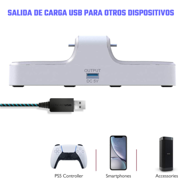 Base De Carga Controles PS 5 - Image 4
