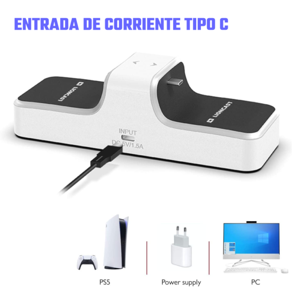 Base De Carga Controles PS 5 - Image 3
