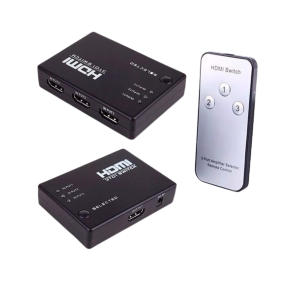 Hdmi Switch Multiplicador Selector 3x1 - Image 2