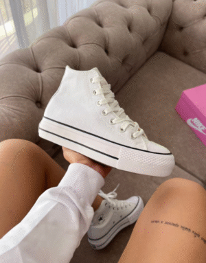 Converse Plataforma White DAMA